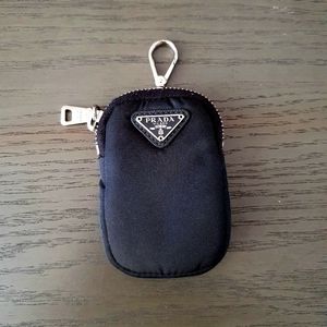 Prada Mini Pouch Black Nylon 💯% Authentic 🌟 Pre-Owned